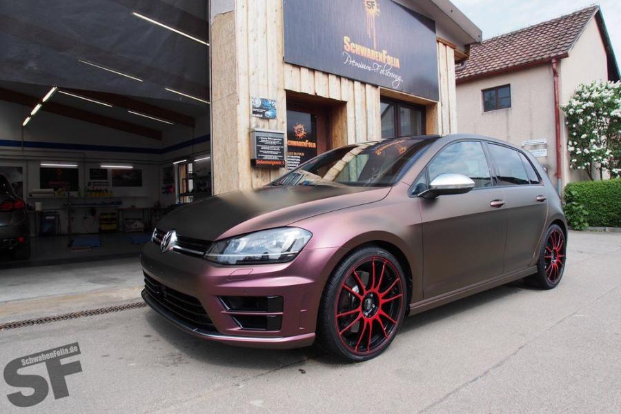  Volkswagen Golf R by SchwabenFolia 2014 года  (фото 8 из 34)